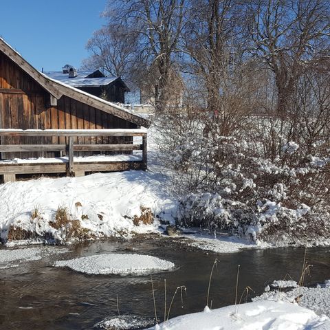 Moosstadl im Schnee